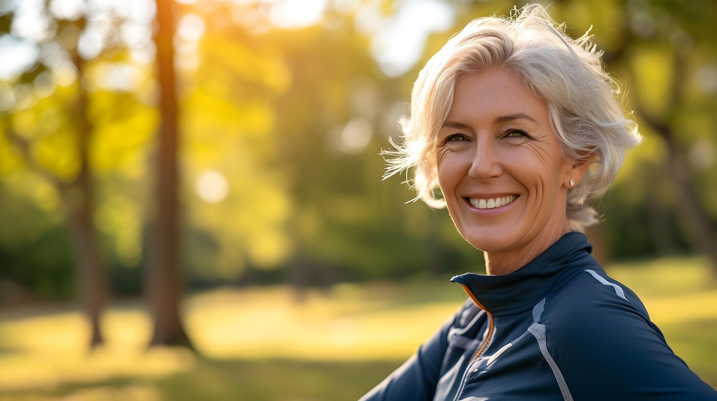 Middle aged woman smiling.  Toronto Naturopath.